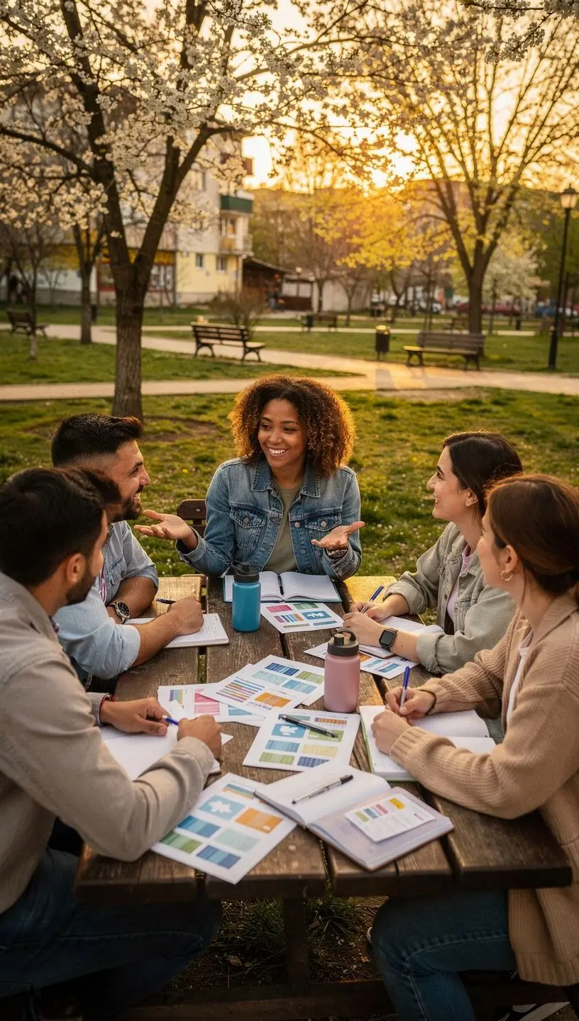 Blog online despre finanțe personale accesat pe un laptop, cu articole despre economisire și planificare bugetară.